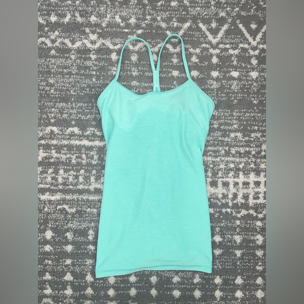 Lululemon Power Y Tank Luon Sea Mist 🌫